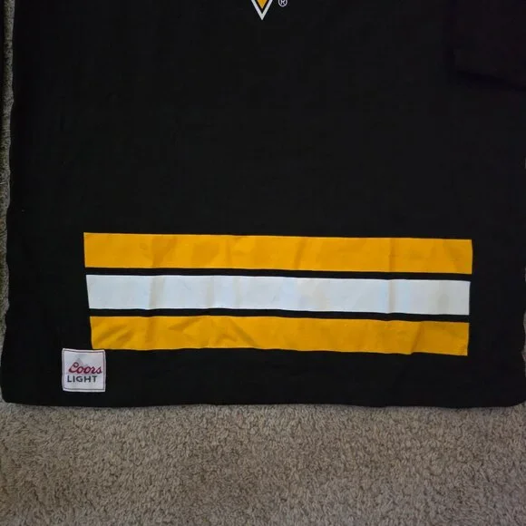 Pittsburgh Penguins Coors Light Graphics & Logo Adult Extra Large - Picture 3 of 3